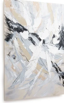 XOOON Abstract Power schilderij (120x180cm) in de kleur Multi Color