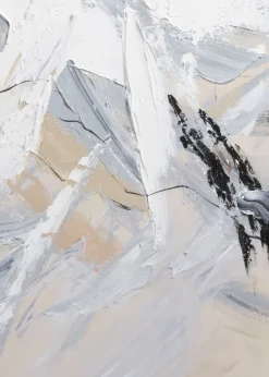 XOOON Abstract Power schilderij (120x180cm) in de kleur Multi Color