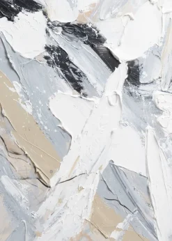 XOOON Abstract Power schilderij (120x180cm) in de kleur Multi Color