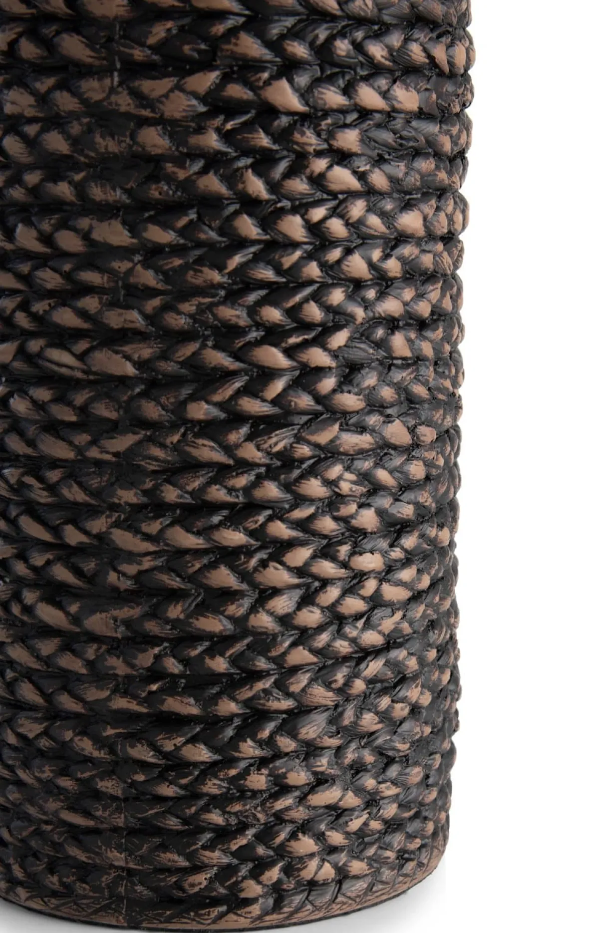 Outlet XOOON Adam vaas H49cm in de kleur Zwart - COCOmaison