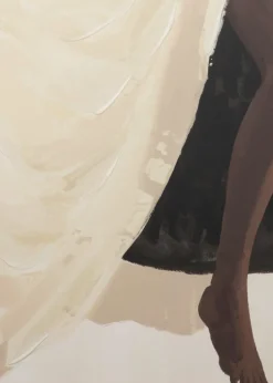 Outlet XOOON Amazone schilderij 90x140cm in de kleur Multi Color