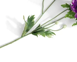 Sale XOOON Anemone Spray H75cm kunstbloem in de kleur Paars - COCOmaison
