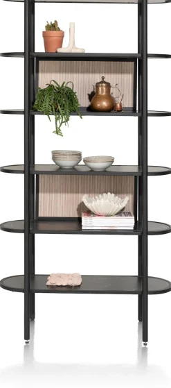 Discount XOOON ARAMON boekenkast 100 cm. - 5-niches -