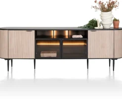 Hot XOOON ARAMON dressoir (240cm) 2-deuren + 2-glasdeuren -