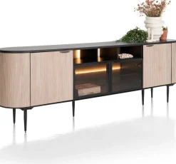 Hot XOOON ARAMON dressoir (240cm) 2-deuren + 2-glasdeuren -