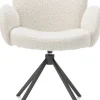 Clearance XOOON Armstoel Jaxon (draaibaar) in de kleur Ivoor -