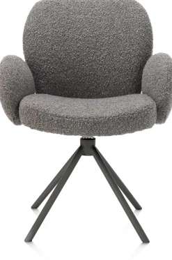 New XOOON Armstoel Jaxon (draaibaar) in de kleur Lever -