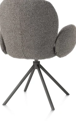 New XOOON Armstoel Jaxon (draaibaar) in de kleur Lever -