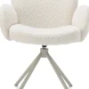 Discount XOOON Armstoel Jaxon (draaibaar) in de kleur Ivoor -