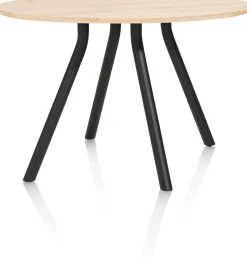 Sale XOOON ARVADA bartafel 140 cm - rond - centrale poot - naturel eiken