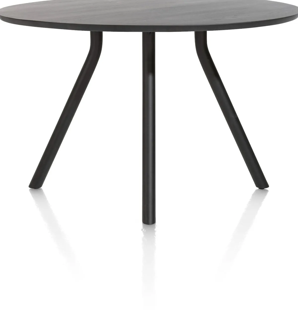 Best XOOON ARVADA bartafel 140 cm - rond - centrale poot kort - marmerlook