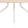 Discount XOOON ARVADA tafel 190 x 100 cm - ovaal - centrale poot Nebbia