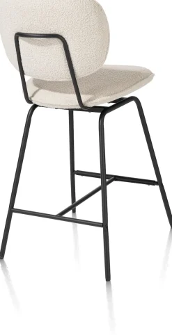 New XOOON barstoel - zwart frame (ROB) - draaibaar -