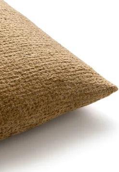 Hot XOOON BeautiQ - Chic kussen 60x60cm in de kleur Okergeel - COCOmaison