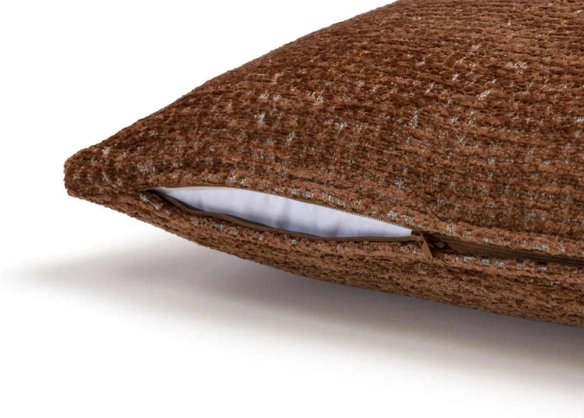 Discount XOOON BeautiQ - Chic kussen 60x60cm in de kleur Koper - COCOmaison