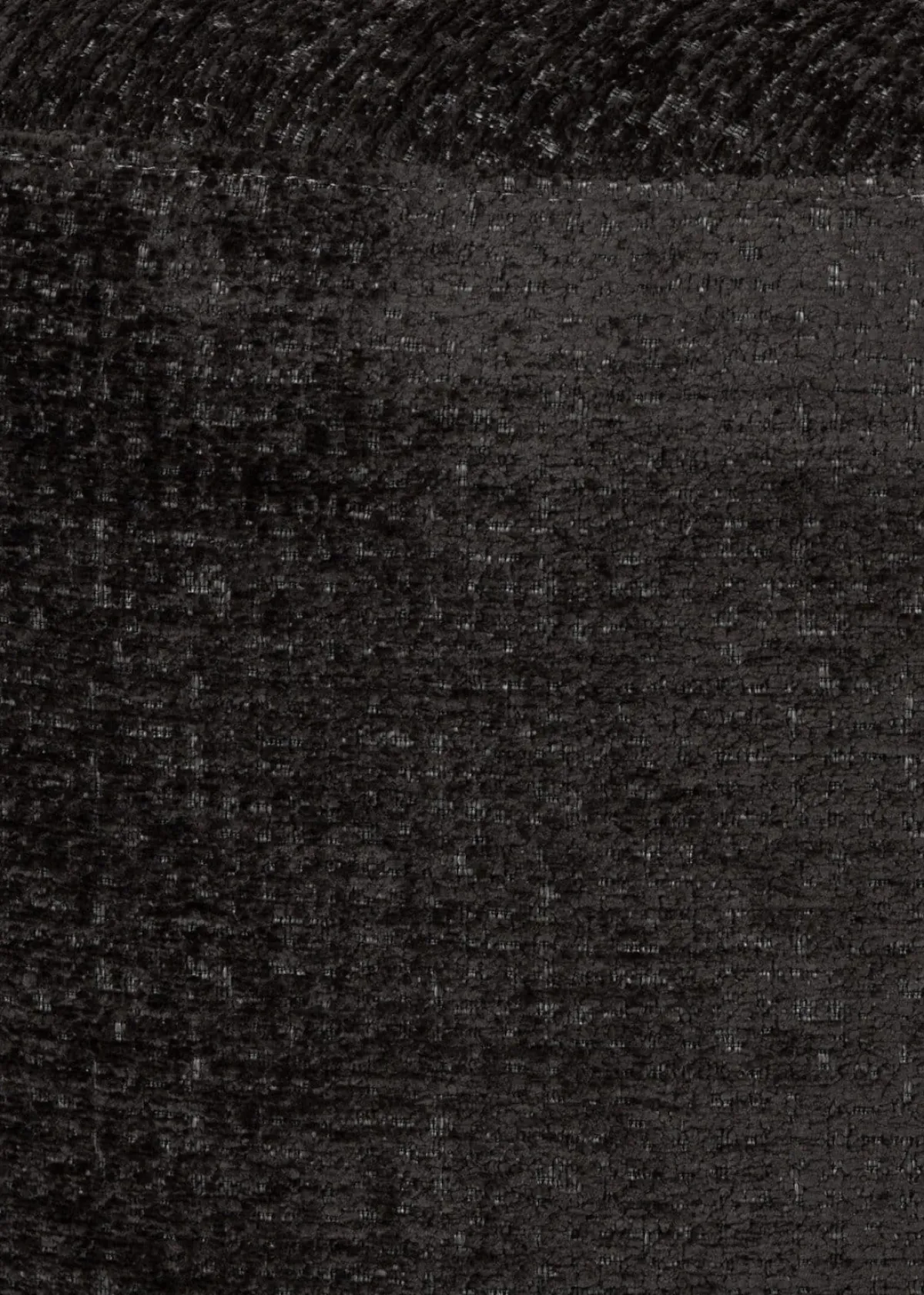 Outlet XOOON BeautiQ - Chic poef - rond 80 cm in de kleur Antraciet