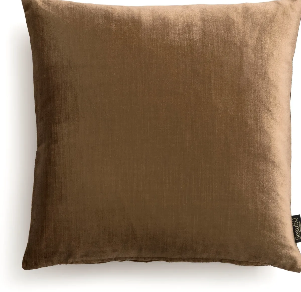 Discount XOOON BeautiQ - Class kussen 45x45cm in de kleur Okergeel