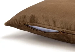 Discount XOOON BeautiQ - Class kussen 45x45cm in de kleur Okergeel