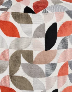 Outlet XOOON BeautiQ - Elite poef - rond 42 cm in de kleur Koper