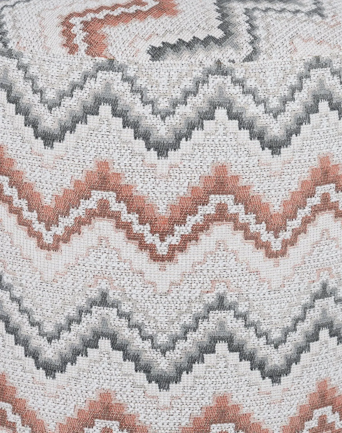 Sale XOOON BeautiQ - Lush poef - rond 42 cm in de kleur Koper - COCOmaison