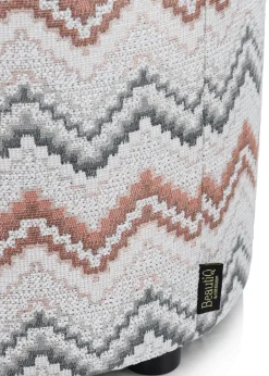 Sale XOOON BeautiQ - Lush poef - rond 42 cm in de kleur Koper - COCOmaison