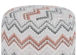 Sale XOOON BeautiQ - Lush poef - rond 42 cm in de kleur Koper - COCOmaison