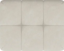 Online XOOON Bellagio, poef / hocker rechthoek