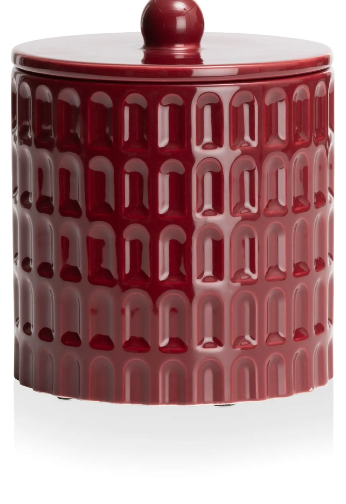 Clearance XOOON Bisko pot (H16.5cm) in de kleur rod - COCOmaison