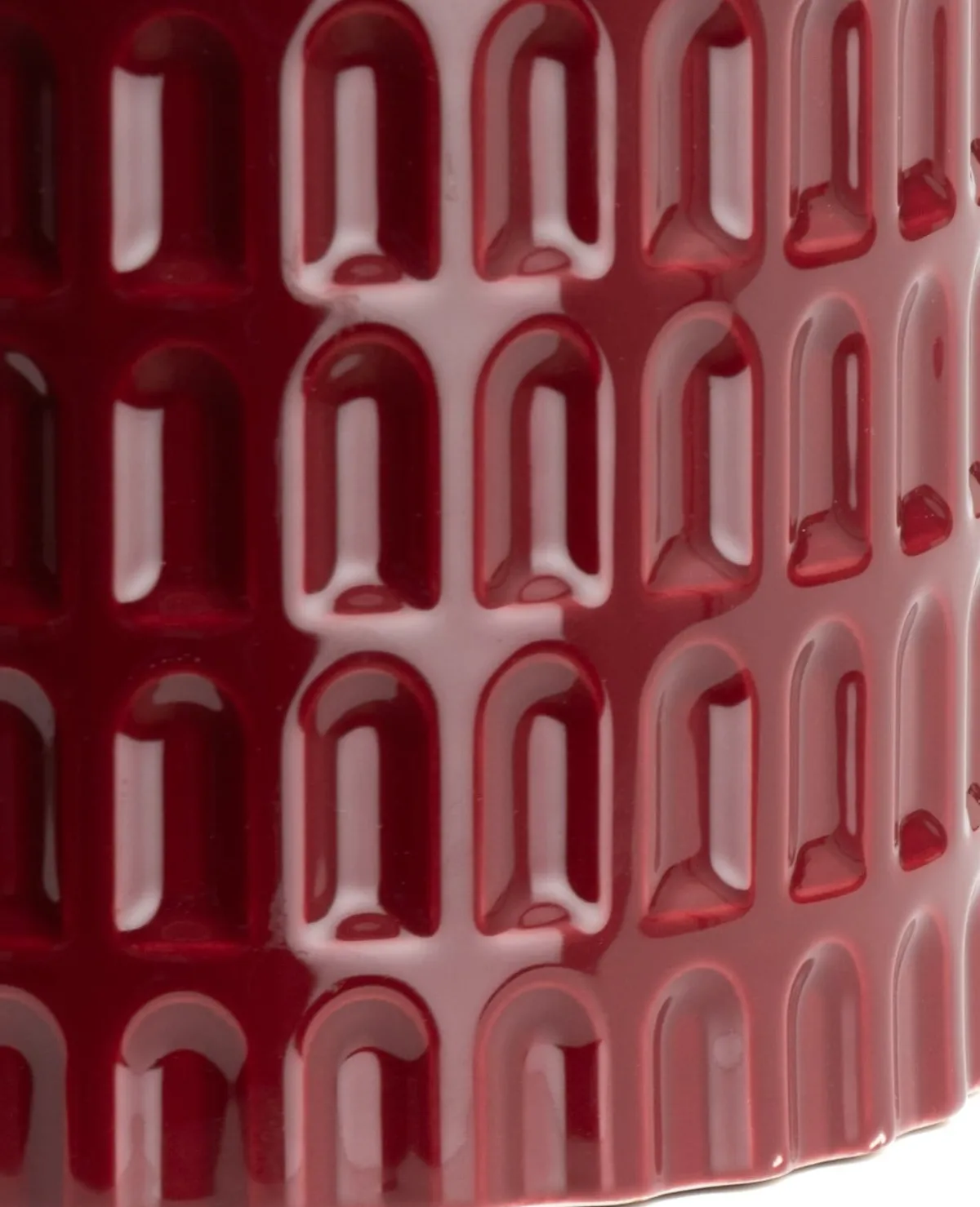 Clearance XOOON Bisko pot (H16.5cm) in de kleur rod - COCOmaison