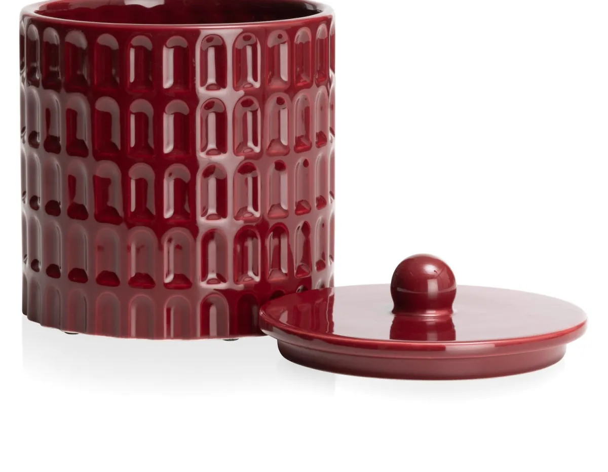 Clearance XOOON Bisko pot (H16.5cm) in de kleur rod - COCOmaison