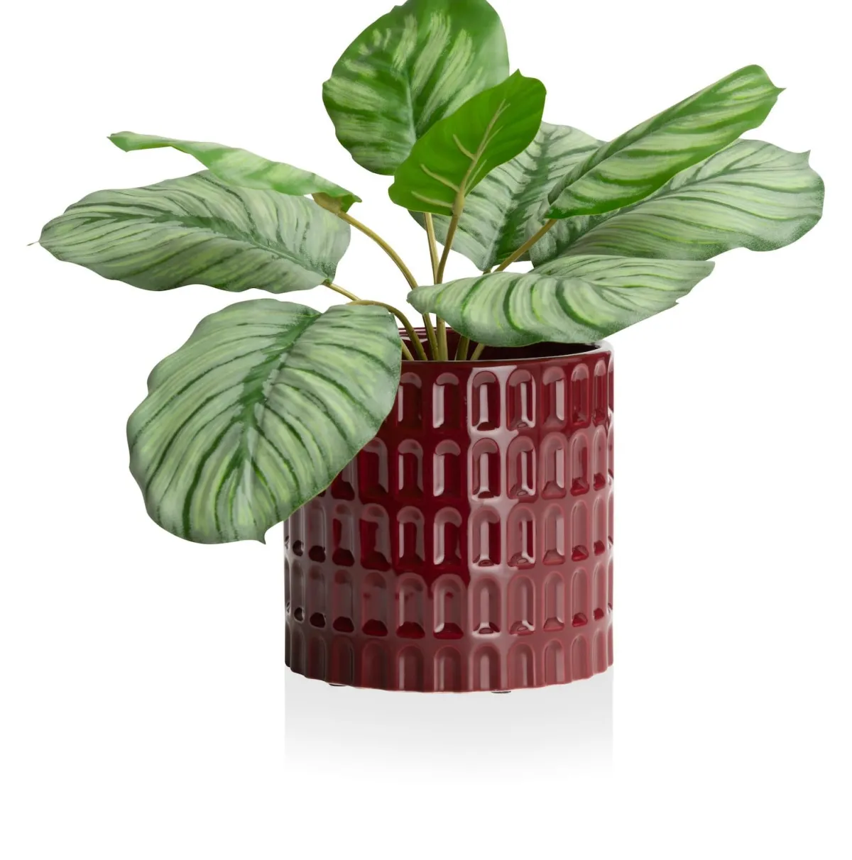 Clearance XOOON Bisko pot (H16.5cm) in de kleur rod - COCOmaison