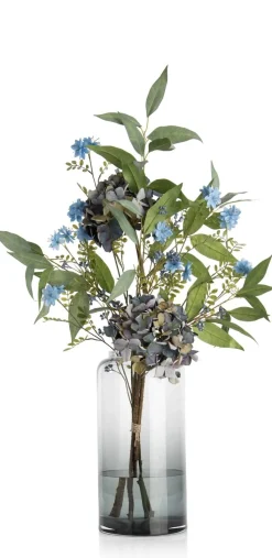Best XOOON Blossom Spray H91cm kunstbloem in de kleur Blauw - COCOmaison