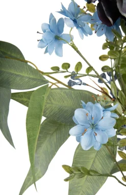 Best XOOON Blossom Spray H91cm kunstbloem in de kleur Blauw - COCOmaison