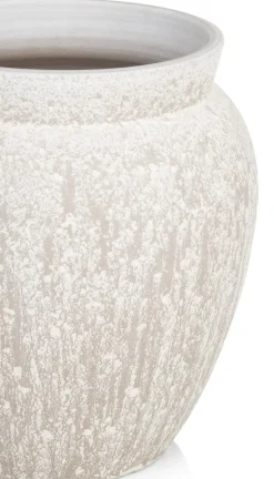 Outlet XOOON Braga pot H25cm in de kleur Beige - COCOmaison