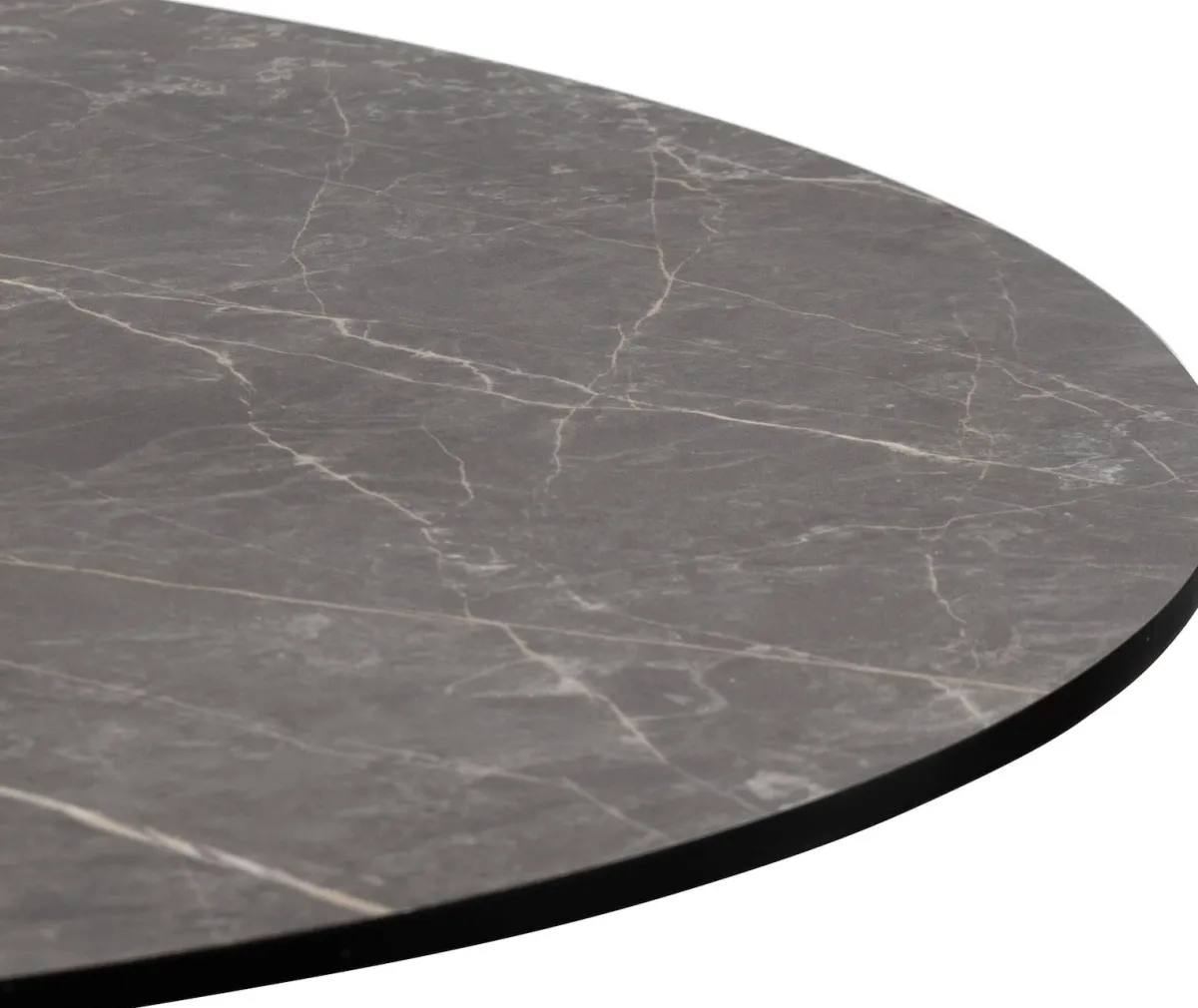 New XOOON Brest bartafel marble light grey (D80cm) in kleur Goud