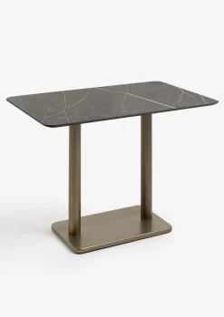 Best XOOON Brest bartafel marble onyx (120x75cm) in kleur Goud