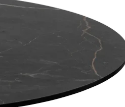 Discount XOOON Brest bartafel marble onyx (D80cm) in kleur Goud van COCOmaison