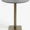XOOON Brest bartafel stone (D80cm) in kleur Goud van COCOmaison