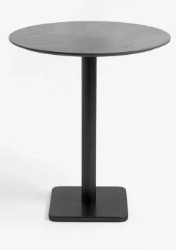 Discount XOOON Brest bartafel stone (D80cm) in kleur Zwart van COCOmaison