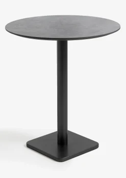 Discount XOOON Brest bartafel stone (D80cm) in kleur Zwart van COCOmaison