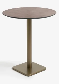 Discount XOOON Brest bartafel stone rust (D80cm) in kleur Goud van COCOmaison