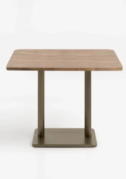 Discount XOOON Brest bartafel vintage oak (120x75cm) kleur Goud van COCOmaison