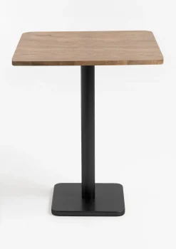 New XOOON Brest bartafel vintage oak (75x75cm) kleur Zwart van COCOmaison