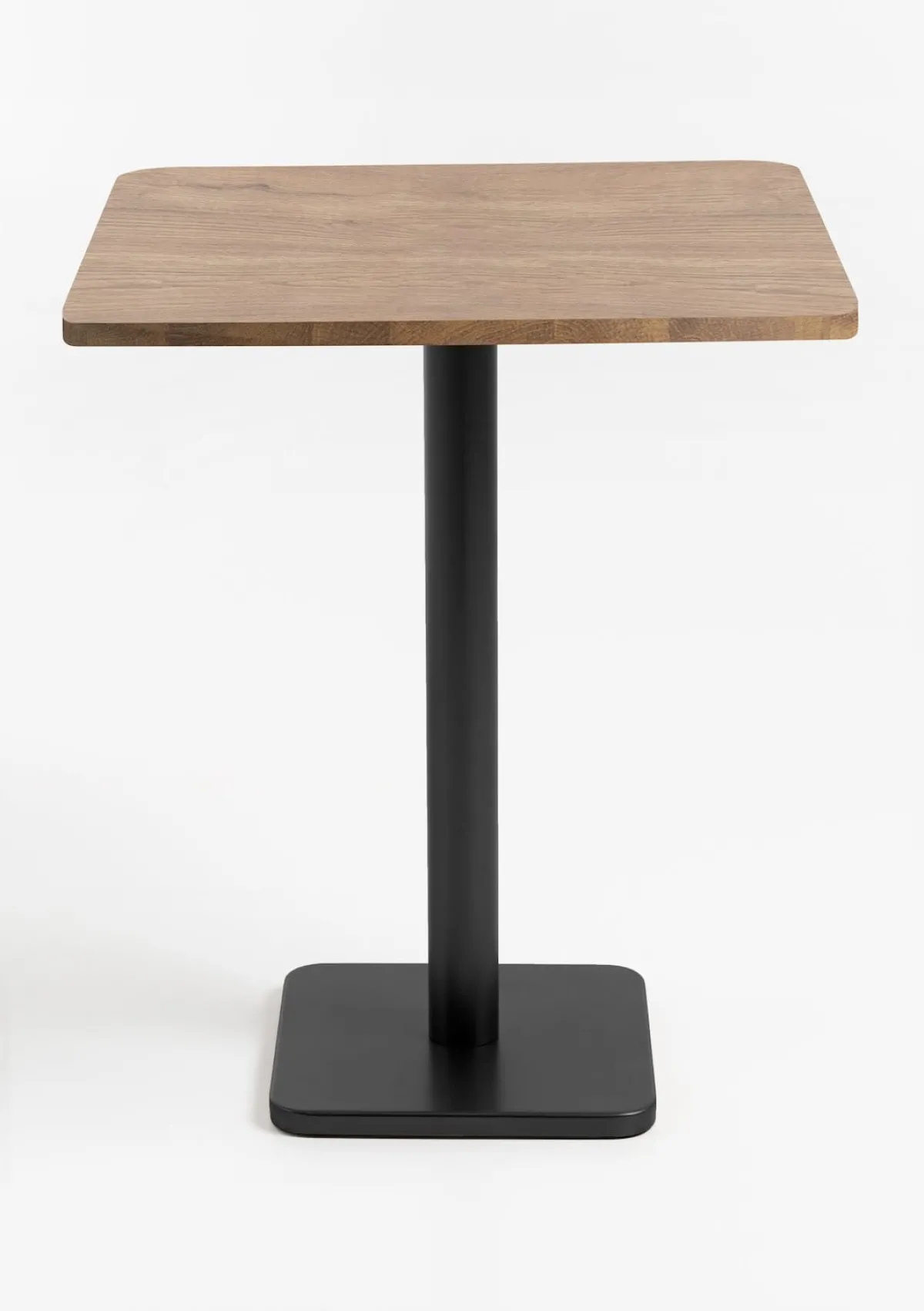 New XOOON Brest bartafel vintage oak (75x75cm) kleur Zwart van COCOmaison