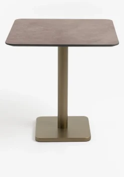 New XOOON Brest bistrotafel stone rust (75x75cm) kleur Goud