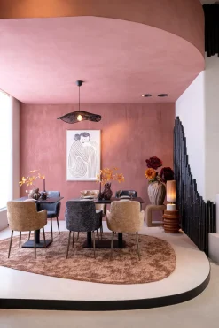 New XOOON Brest bistrotafel stone (120x75cm) kleur Zwart van COCOmaison