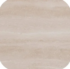 Hot XOOON Brianto, salontafel 90 x 90 cm - keramiek blad Travertin