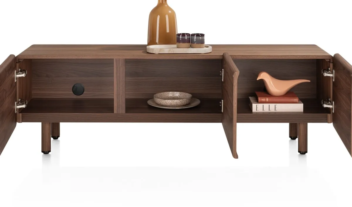 XOOON Brianza, lowboard 170 cm - 3-deuren