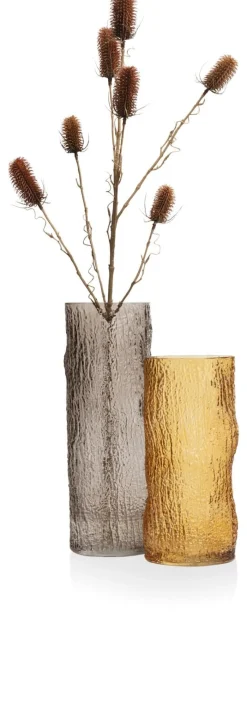 Hot XOOON Brisk vaas (H40cm) in de kleur Bruin - COCOmaison