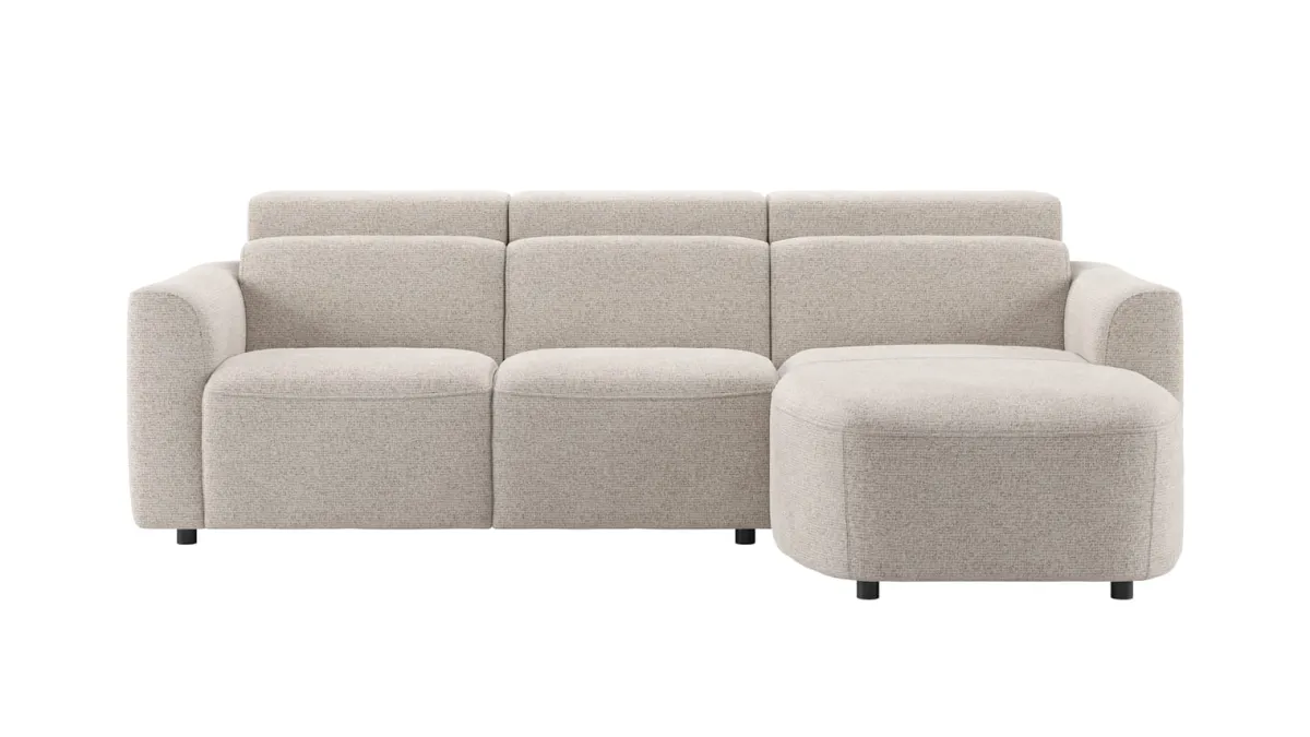 Online XOOON Cantello, 2 zits arm links - longchair rechts